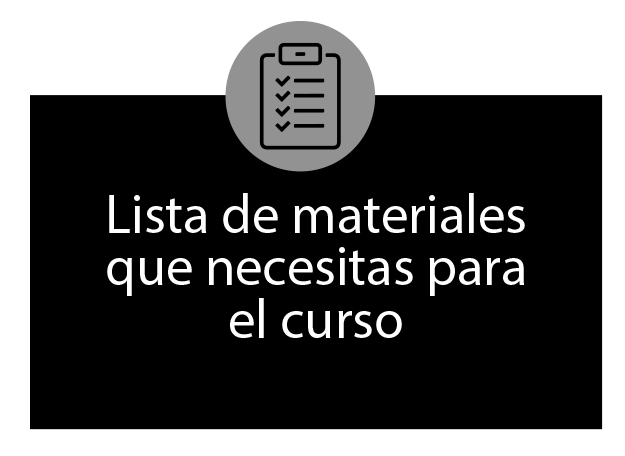 Lista de materiales que necesitas para el curso_